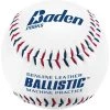 Pitching Machine Balls Baden Ballistic Leather Kevlar Seam Baseball PBBKS (Dozen)