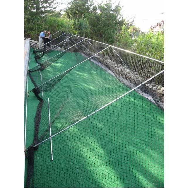 Batting Cages BATCO #21 Trapezoid Batting Cage Net W/ Frame Corner Kit