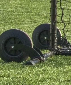 BCI 7' X 7' Protective Field Screen W/ Wheel Kit BBK-SQSCR-7X7-W-NET-WHEELS Infield Protection Screens