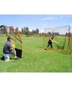 Baseball L-Screens Bownet I-Screen Flat Top Adjustable Net Bow-Flat-top