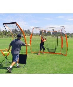 Baseball L-Screens Bownet I-Screen Flat Top Adjustable Net Bow-Flat-top
