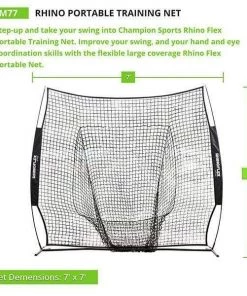 Champion Sports Champion Rhino Flex Portable Training Sock Net RBM77