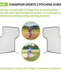Baseball L-Screens Champion Sports 5' X 7' Pitching