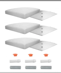 Champion Sports Breakaway Safety Base Set M990 Home Plates & Bases