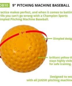 Pitching Machine Balls Champion Sports Dimpled Pitching Machine Baseball DB10