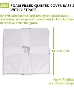 Champion Sports Foam Filled Quilted Nylon Covered Base Set M300