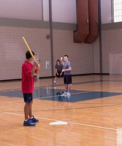 Champion Sports Indoor / Outdoor Throwdown Base Set White 97W Home Plates & Bases