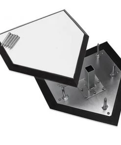 Home Plates & Bases Champion Sports Metal Bottom Universal Home Plate BH89