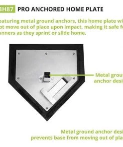 Home Plates & Bases Champion Sports Pro-Anchor Home Plate BH87