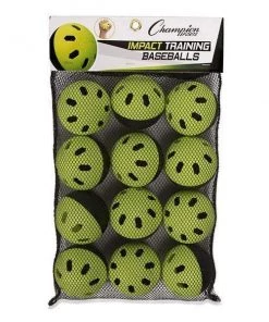 Champion Sports Rhino Poly Impact Balls Set IMPACTSET