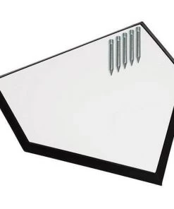 Champion Sports Save-A-Leg Molded Rubber Home Plate 85 Home Plates & Bases