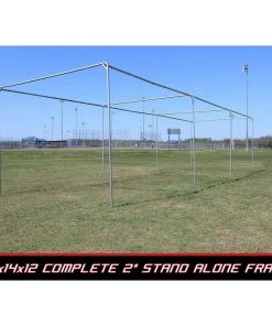 Cimarron Sports Cimarron 2" Complete Stand-Alone Batting Cage Frame