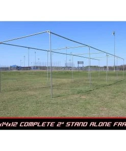 Cimarron Sports Cimarron 2" Complete Stand-Alone Batting Cage Frame