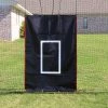 Cimarron Sports Cimarron 4x6 Vinyl Backstop W/ White Target CM-4x6VBS Rubber & Vinyl Backstops