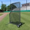 Cimarron Sports Baseball L-Screens Cimarron 7' X 4' #84 Pitchers L-Screen W/ Wheels CMH-7x484PLNFW