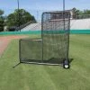 Cimarron Sports Baseball L-Screens Cimarron 7' X 7' #84 Pitchers L-Screen W/ Wheels CMH-7x784PLNFW