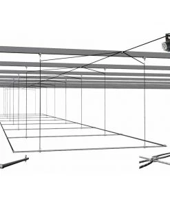 Cimarron Sports Cimarron Complete Batting Cage Air Frames With TW-2000 Winch Batting Cage Frames