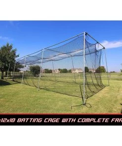 Cimarron Sports #24 Batting Cage Net With Complete Frame
