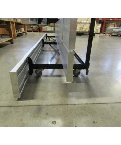 Indoor & Outdoor Seating First Team Fanstand Indoor Tip-N-Roll Bleachers