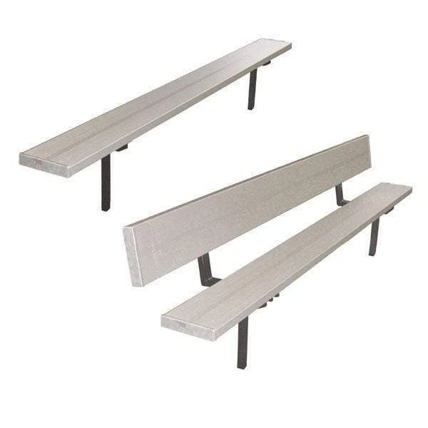 Indoor & Outdoor Seating First Team Teammate Fixed Outdoor Player Benches