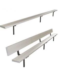 Indoor & Outdoor Seating First Team Teammate Fixed Outdoor Player Benches