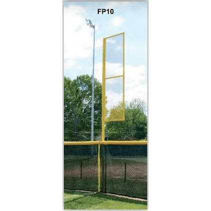Fisher Athletic 10.5' H Little League Foul Poles FP10 (Pair)