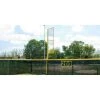 Fisher Athletic 10.5' H Little League Foul Poles W/ Ground Sleeves FP10GS (Pair)