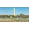 Fisher Athletic 21' H Varsity Foul Poles W/ Ground Sleeves FP20GS (Pair)