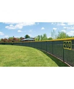 Fisher Athletic 250' Yellow Corrugated Fence Top BFC250Y
