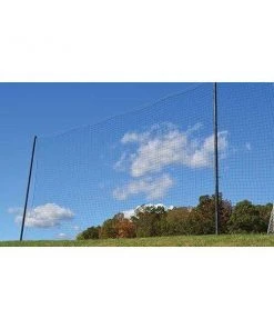 Fisher Athletic 4'' SQ Sports Field Netting With 21' 3" Pipe Field Safety Netting