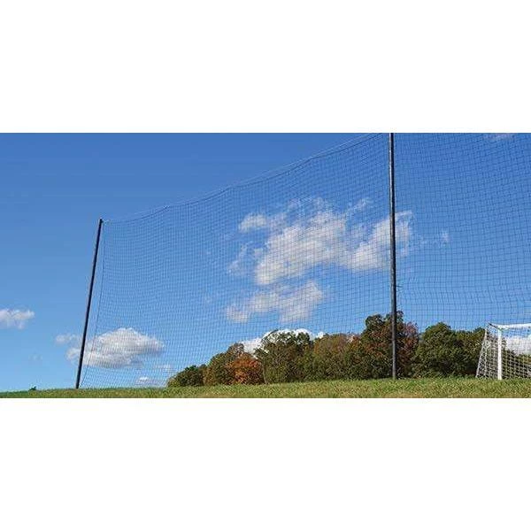 Fisher Athletic 4'' SQ Sports Field Netting With 21' 3" Pipe Field Safety Netting