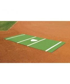 Batting Mats Fisher Athletic 7' X 12' Softball Home Plate Batting Mat HPM712
