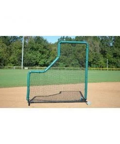Fisher Athletic 8' X 8' Pro Series L-Screen W/ Wheels PP88W Baseball L-Screens