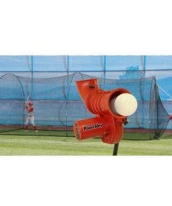 Heater Sports Heater 11" PowerAlley Softball Pitching Machine W/ 22' Batting Cage PASOFT399 Pitching Machines W/ Batting Cage