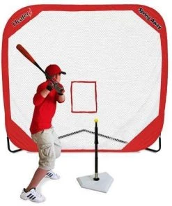Heater Sports Heater 7' X 7' Spring Away Tee W/ Spring Away Pop-Up Net SA99