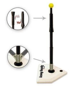 Heater Sports Heater 7' X 7' Spring Away Tee W/ Spring Away Pop-Up Net SA99