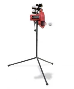 Heater Sports Pitching Machines W/ Batting Cage Heater BaseHit Pitching Machine W/ PowerAlley 22' Batting Cage BH399