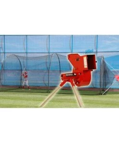Heater Sports Pitching Machines W/ Batting Cage Heater Combo Pitching Machine W/ Xtender 24' Batting Cage HTRCMB899NBF
