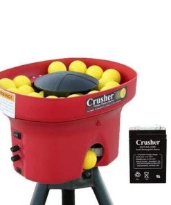 Heater Sports Heater Crusher Mini Lite-Ball Pitching Machine W/ 4 Hr. Battery CR129