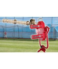 Heater Sports Heater Deuce 75 MPH Pitching Machine W/ Xtender 36' Batting Cage DC1199 Pitching Machines W/ Batting Cage