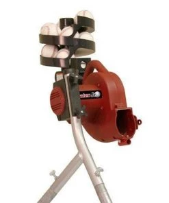 Heater Sports Heater Jr. Baseball Pitching Machine W/ Xtender 24' Batting Cage BSC599 Pitching Machines W/ Batting Cage