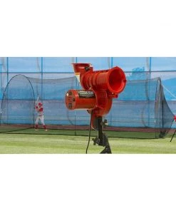 Heater Sports Heater PowerAlley Lite Curveball Baseball Pitching Machine W/ 22' Batting Cage PA349