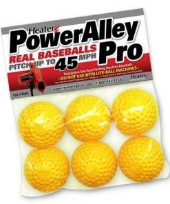 Heater Sports Heater PowerAlley Pro 45 MPH Real Pitching Machine Baseballs PAPMB29 Pitching Machine Balls