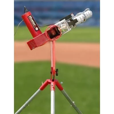 Heater Sports Heater Pro Curveball Baseball Pitching Machine W/ Xtender 24' Batting Cage HTRPRO799 Pitching Machines W/ Batting Cage