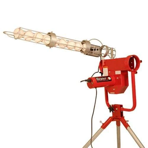 Heater Sports Heater Pro Curveball Baseball Pitching Machine W/ Xtender 24' Batting Cage HTRPRO799 Pitching Machines W/ Batting Cage