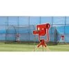 Heater Sports Pitching Machines W/ Batting Cage Heater Pro Curveball Baseball Pitching Machine W/ Xtender 24' Batting Cage HTRPRO799NBF