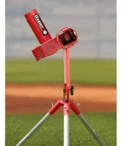 Heater Sports Pitching Machines W/ Batting Cage Heater Pro Curveball Baseball Pitching Machine W/ Xtender 24' Batting Cage HTRPRO799NBF