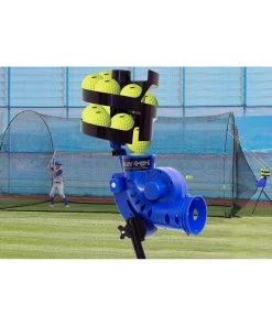Heater Sports Heater Sandlot Poly Pitching Machine W/ 18' Batting Cage TSBH199PRO