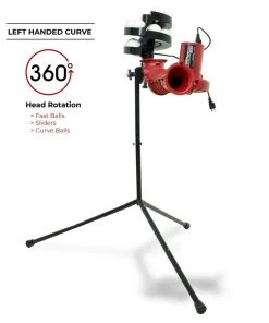 Heater Sports Pitching Machines W/ Batting Cage Heater Slider Lite 360 Baseball Machine W/ PowerAlley 22' Batting Cage SL359