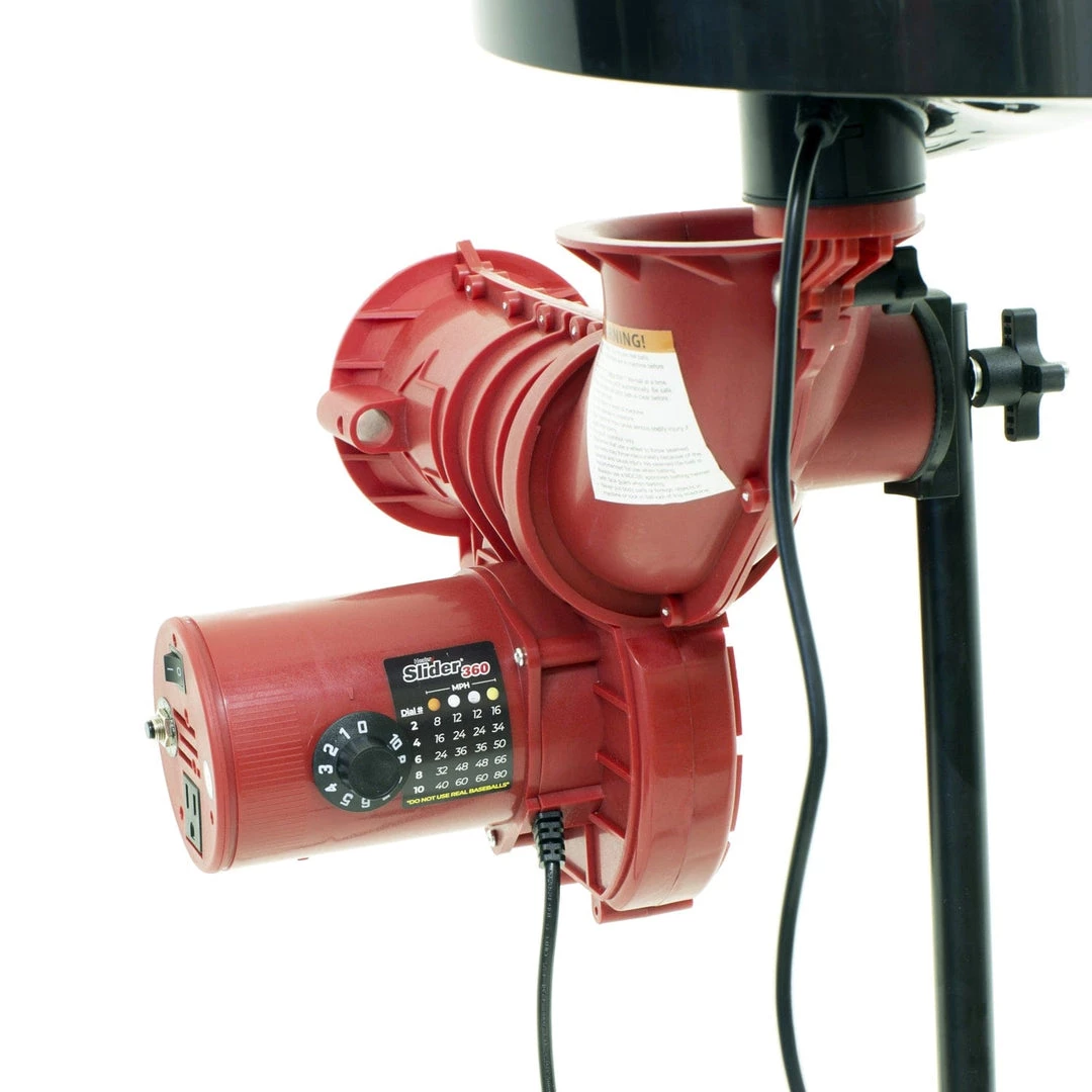 Heater Sports Heater Slider Lite 360 Baseball Pitching Machine W/ Auto Feeder SL129BB